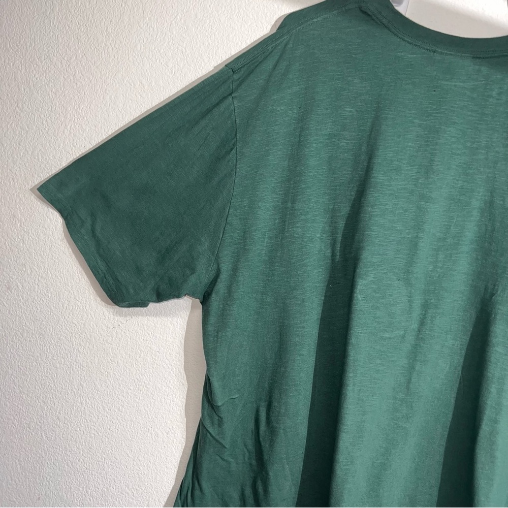 Dallas Mavericks Retro Logo Shirt Mitchell And Ness Green Adult Size 3XL *As Is* - Picture 8 of 16